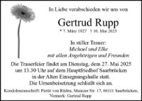 eine Anzeige