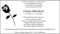 eine Anzeige