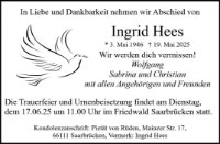 eine Anzeige