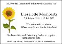 eine Anzeige