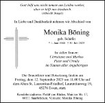 eine Anzeige