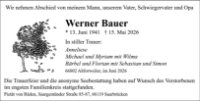 eine Anzeige